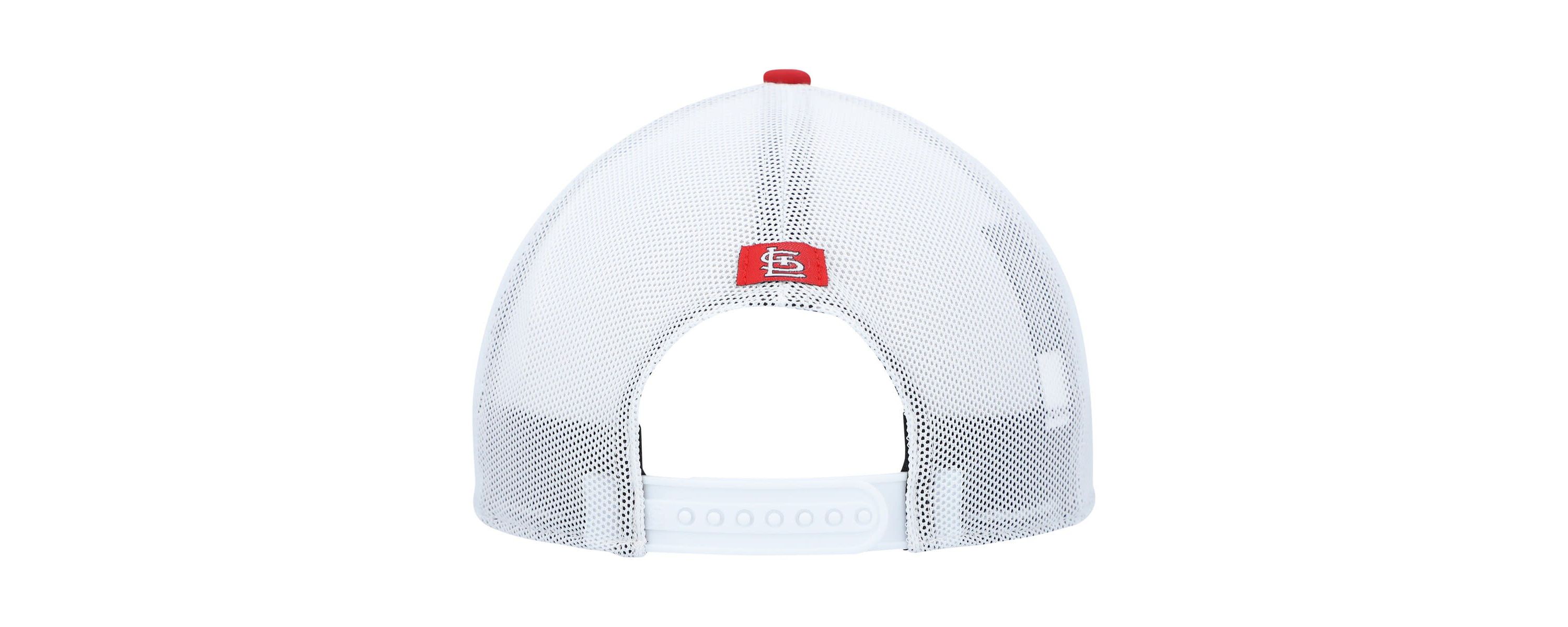 MLB Red/White St. Louis Cardinals Burgess Trucker Snapback Hat