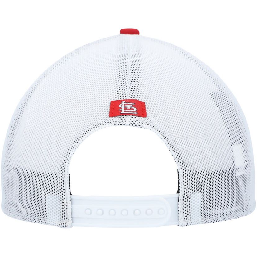 MLB Red/White St. Louis Cardinals Burgess Trucker Snapback Hat