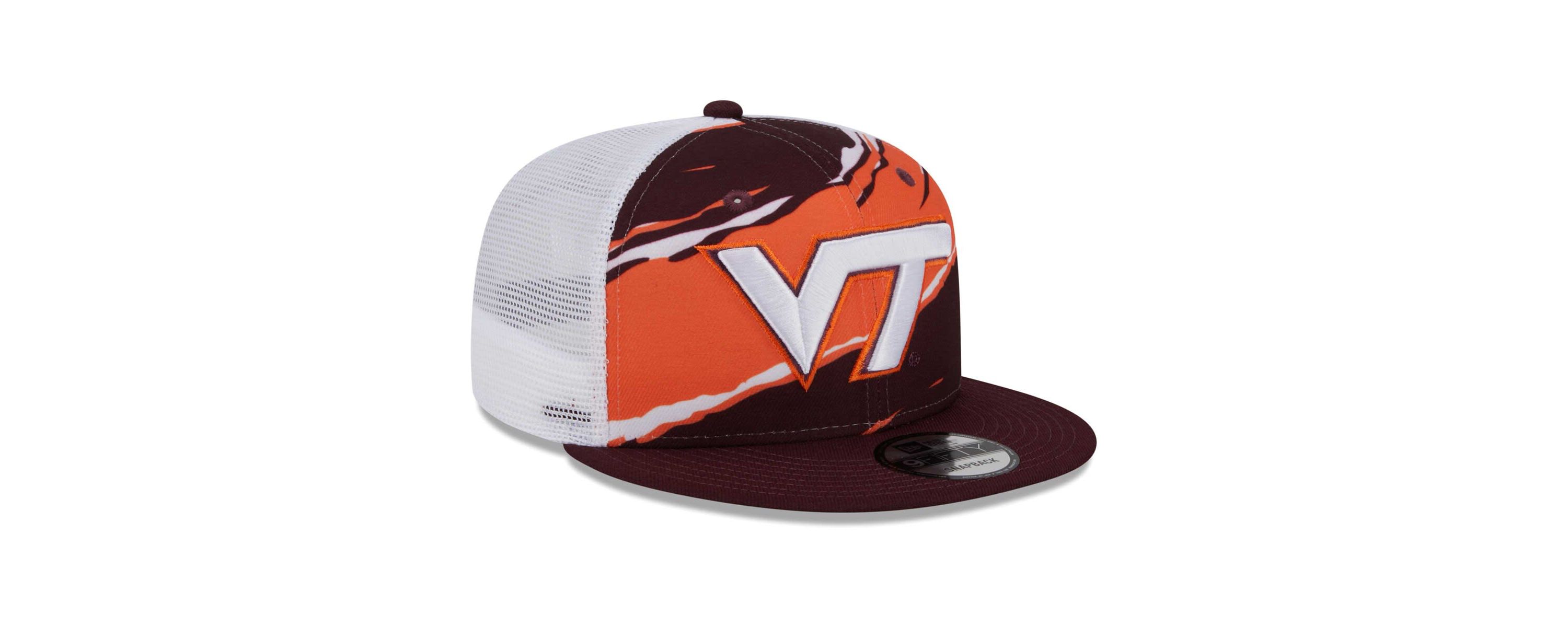 NCAA Virginia Tech Hokies Tear Trucker 9FIFTY Snapback Hat