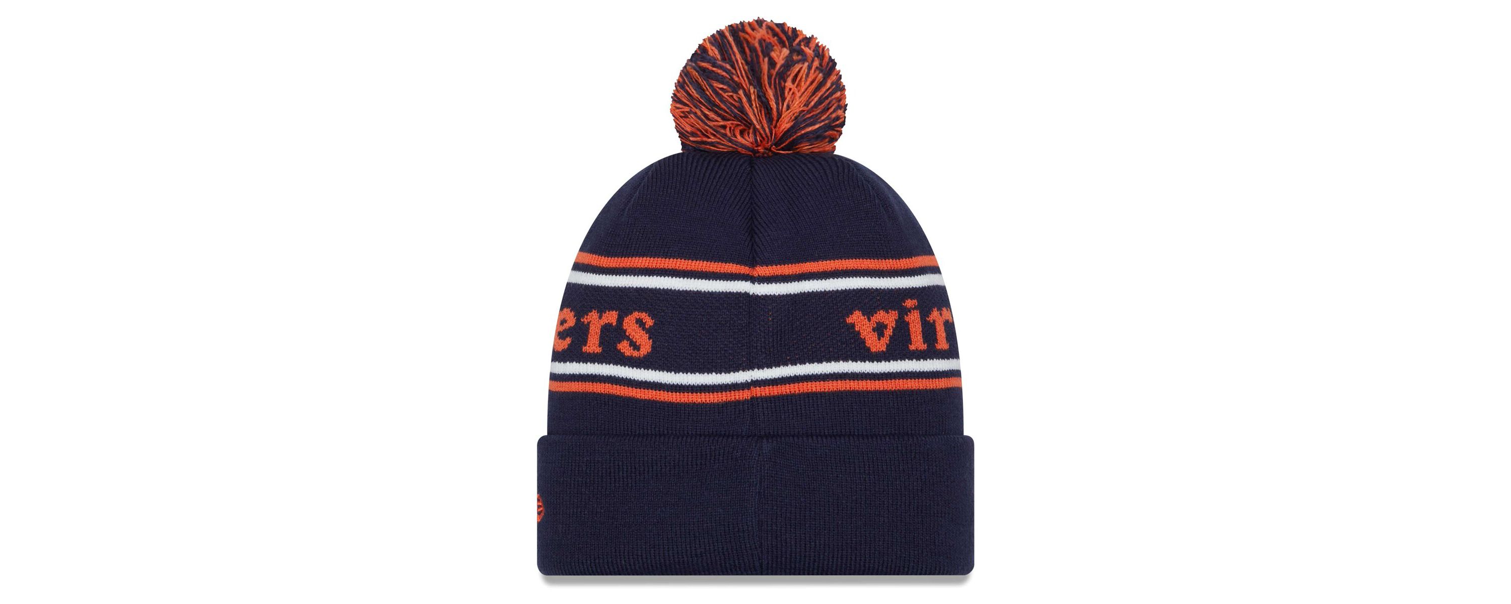 NCAA Virginia Cavaliers Marquee Cuffed Knit Hat with Pom