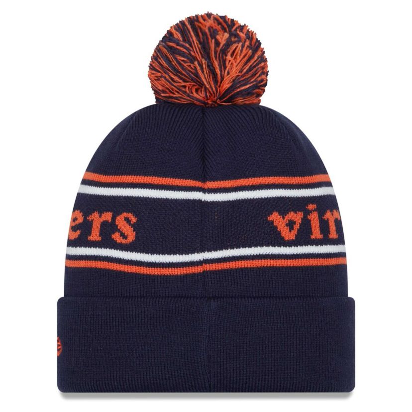 NCAA Virginia Cavaliers Marquee Cuffed Knit Hat with Pom