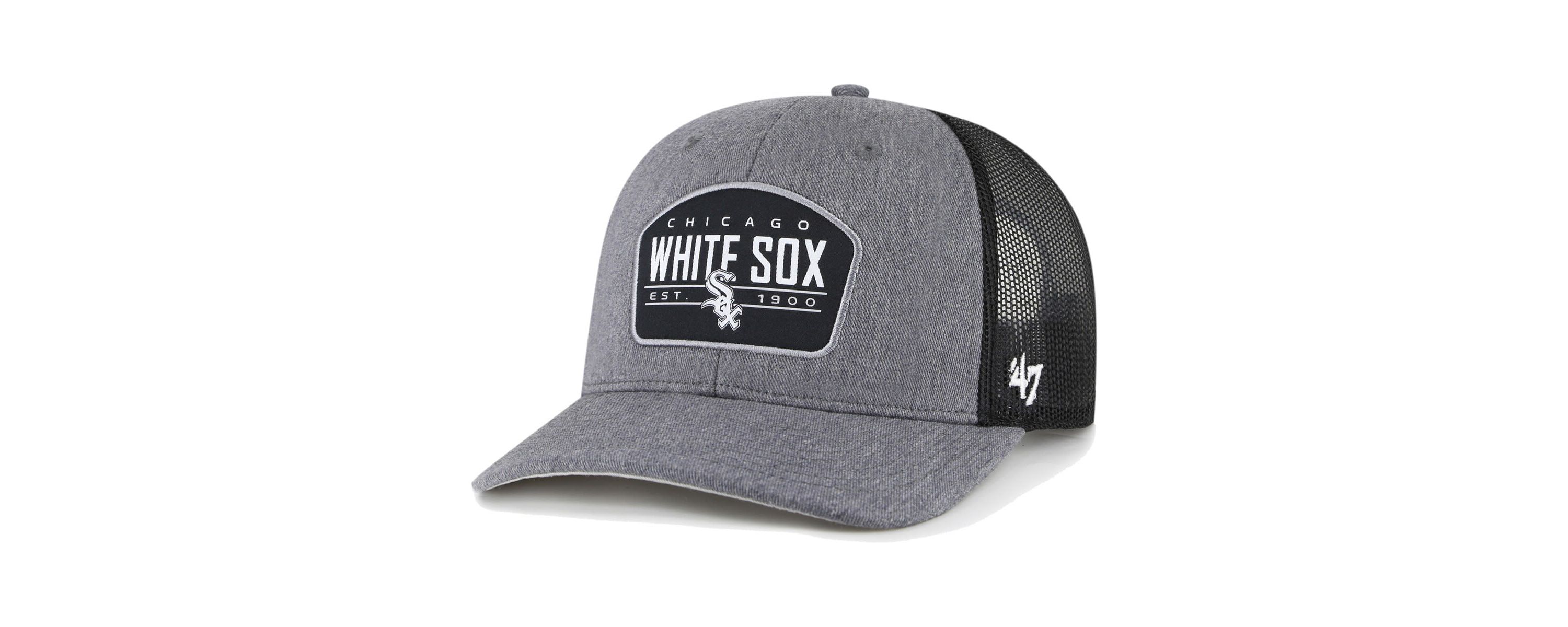 Chicago White Sox MLB Chicago Sox Slate Trucker Snapback Hat