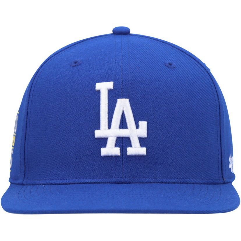 MLB Los Angeles Dodgers 2020 World Series Sure Shot Captain Snapback Hat