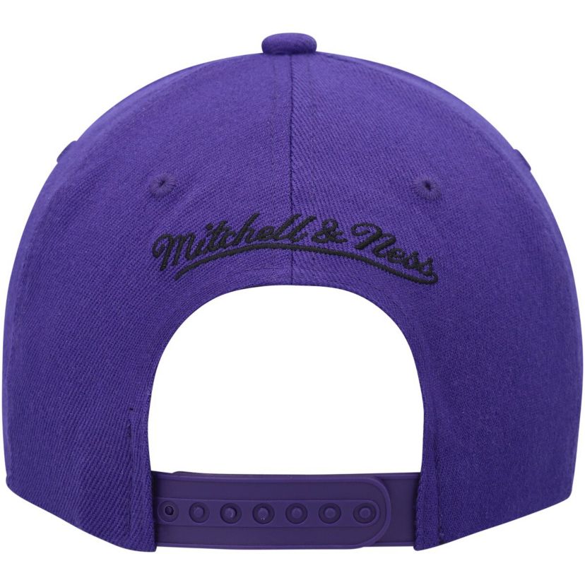 NBA Purple/Black Sacramento Kings MVP Team Two-Tone 2.0 Stretch-Snapback Hat