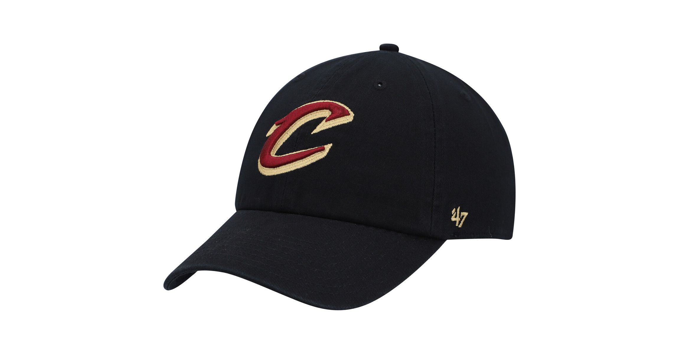 NBA Cleveland Cavaliers Alternate Logo Clean Up Adjustable Hat