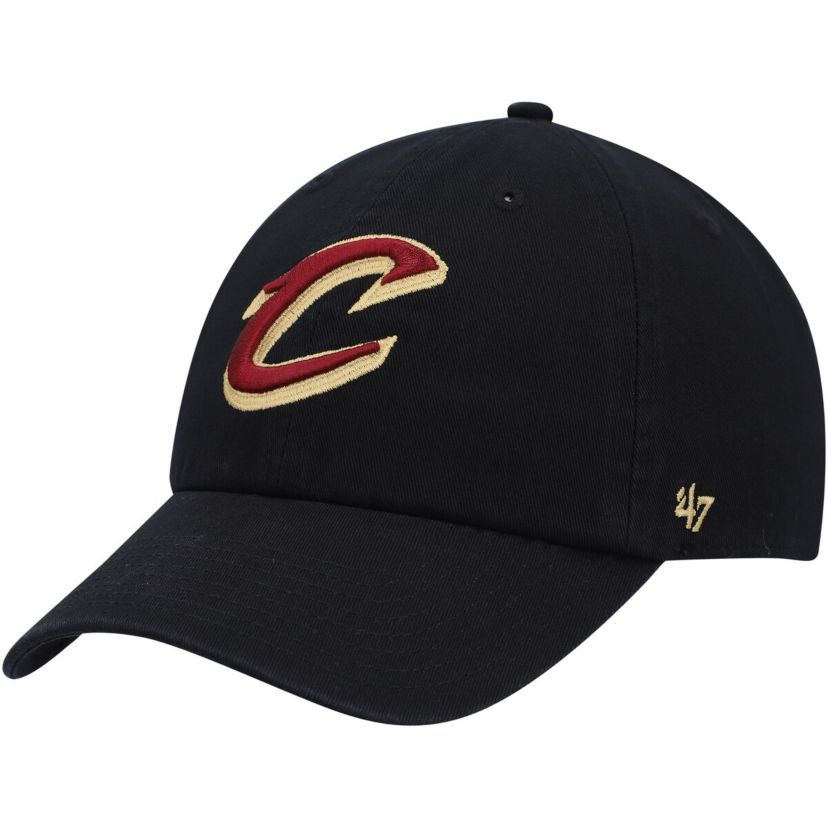 NBA Cleveland Cavaliers Alternate Logo Clean Up Adjustable Hat