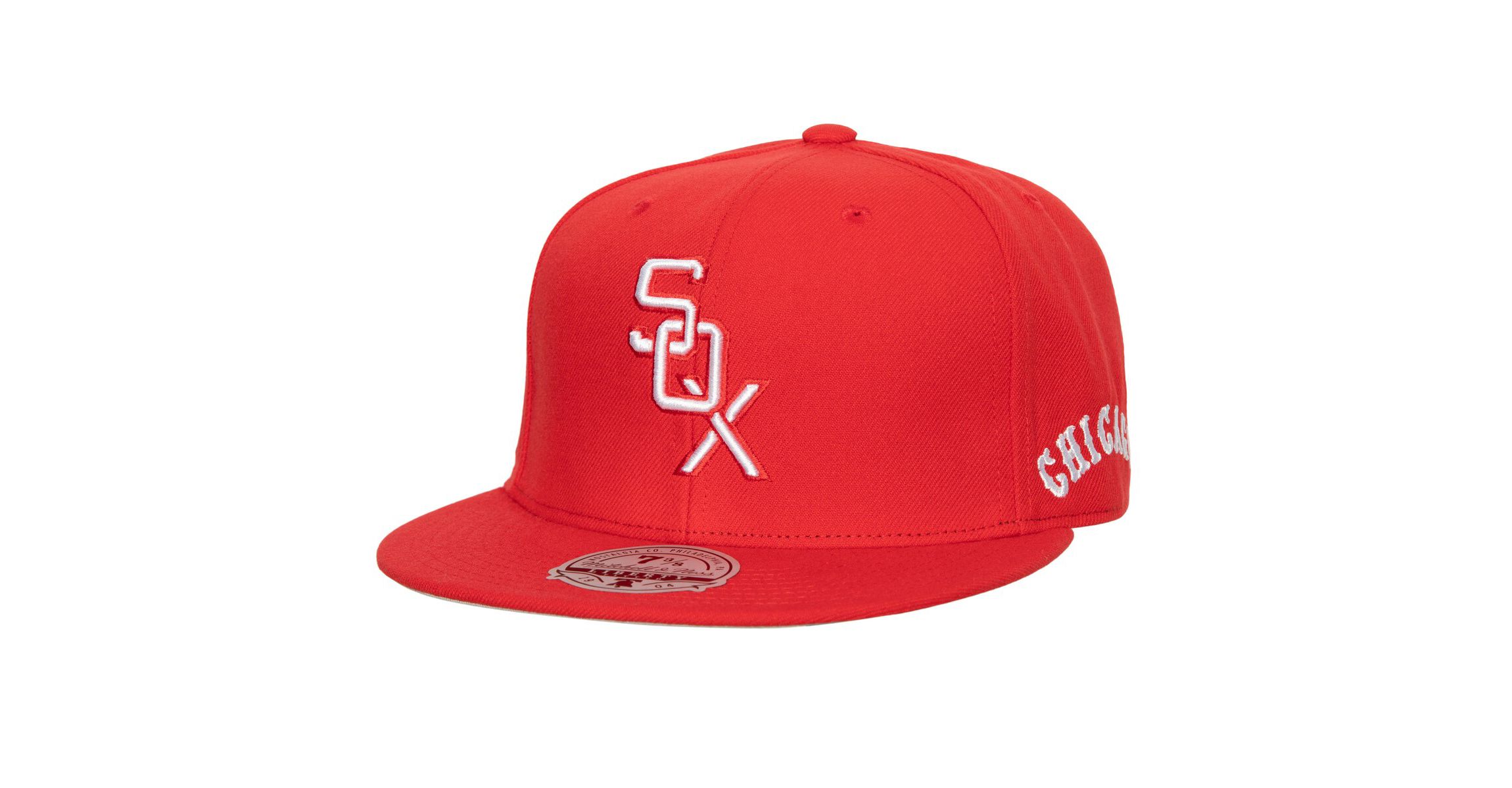 Chicago White Sox MLB Red/ Chicago Sox Bases Loaded Fitted Hat