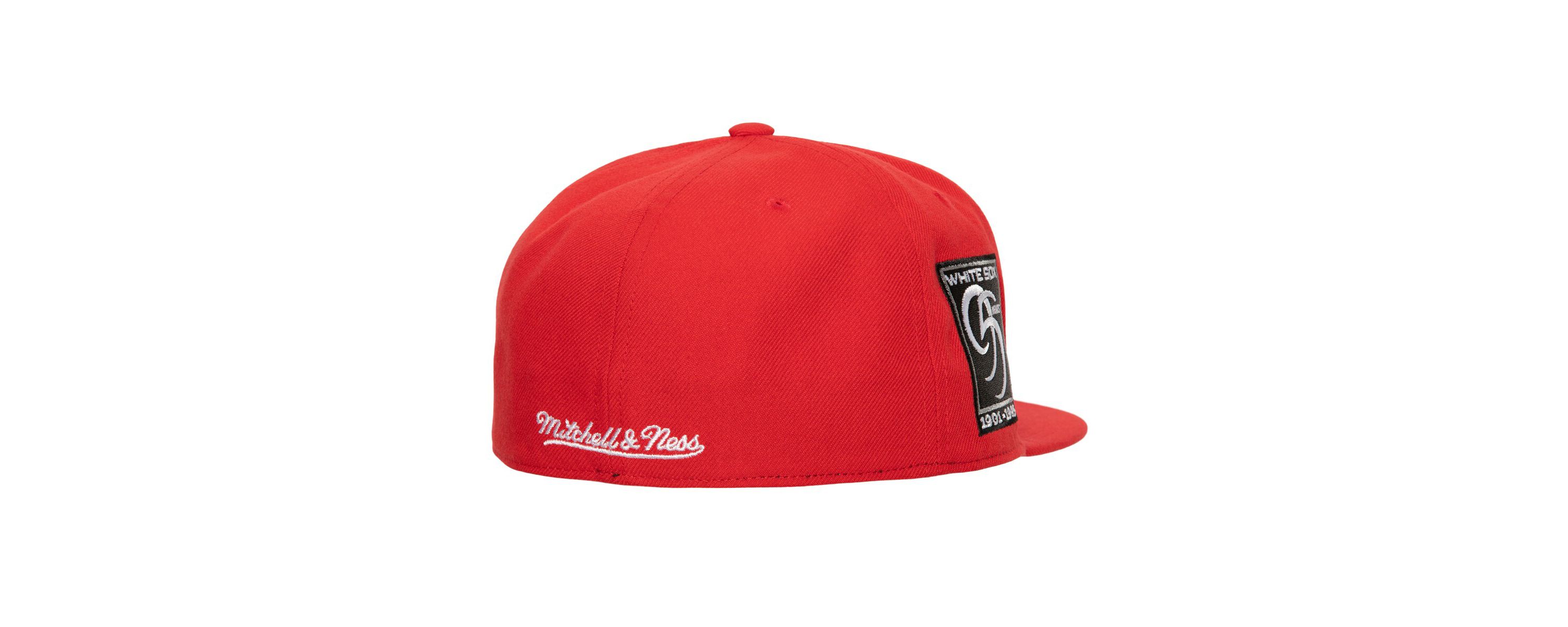 Chicago White Sox MLB Red/ Chicago Sox Bases Loaded Fitted Hat