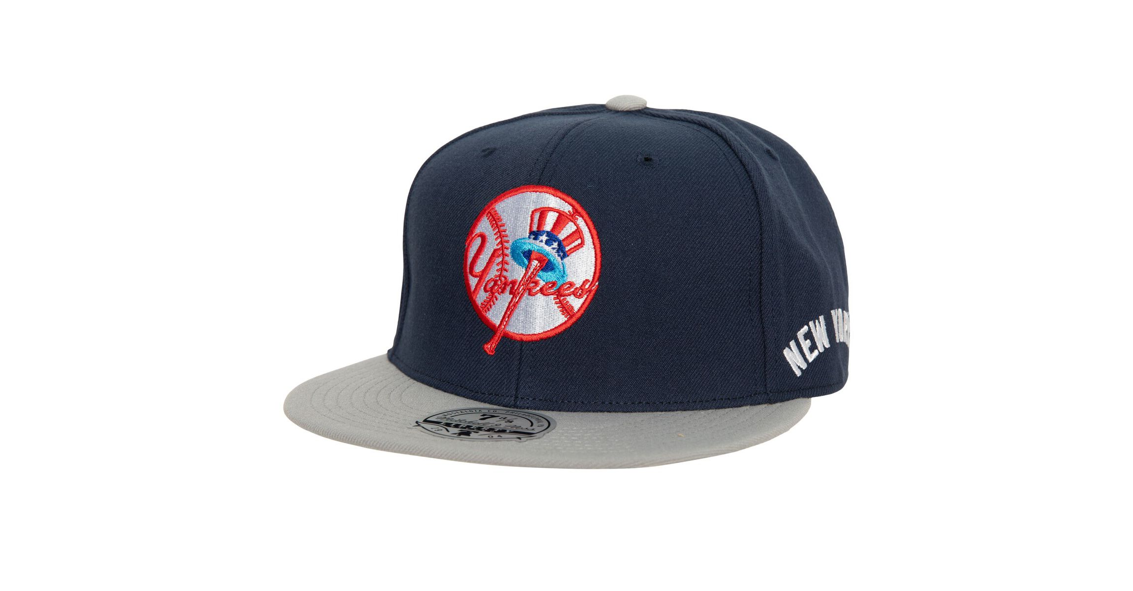 MLB Navy/Gray New York Yankees Bases Loaded Fitted Hat