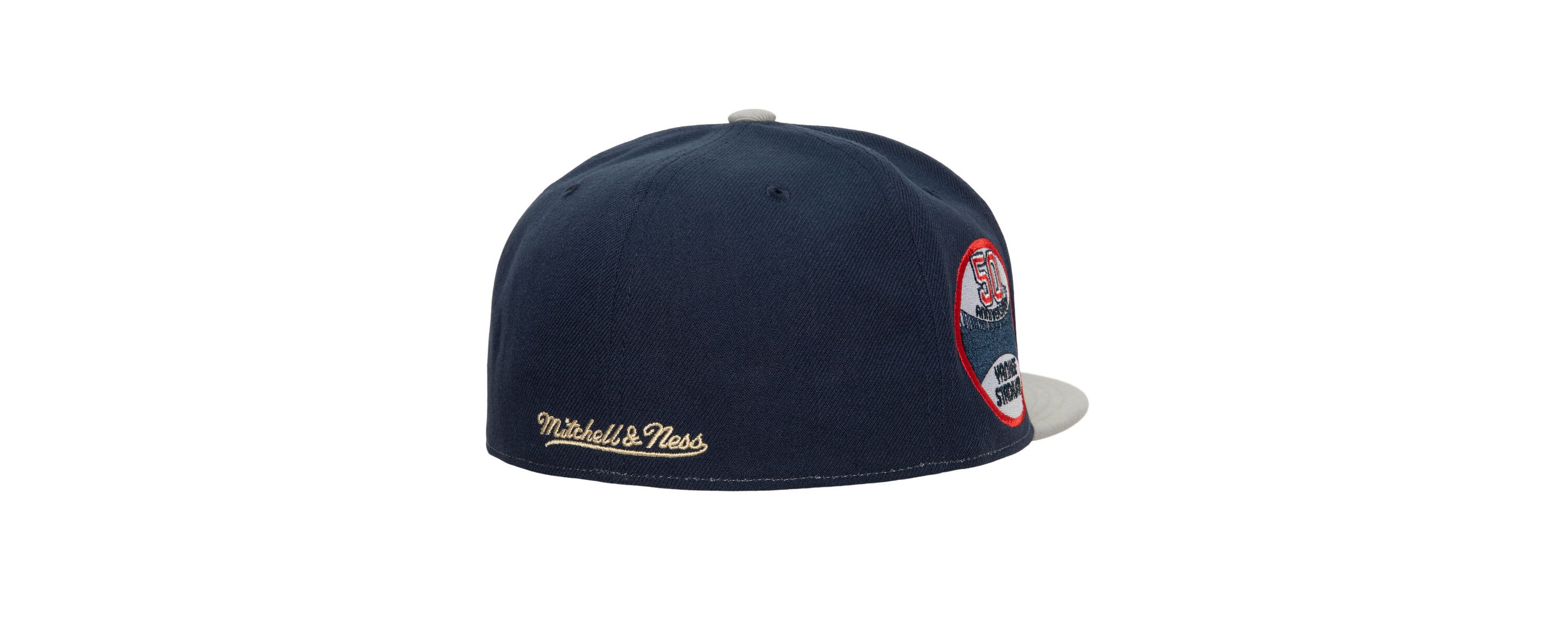 MLB Cream/Gray New York Yankees Yankee Stadium 50th Anniversary Fitted Hat