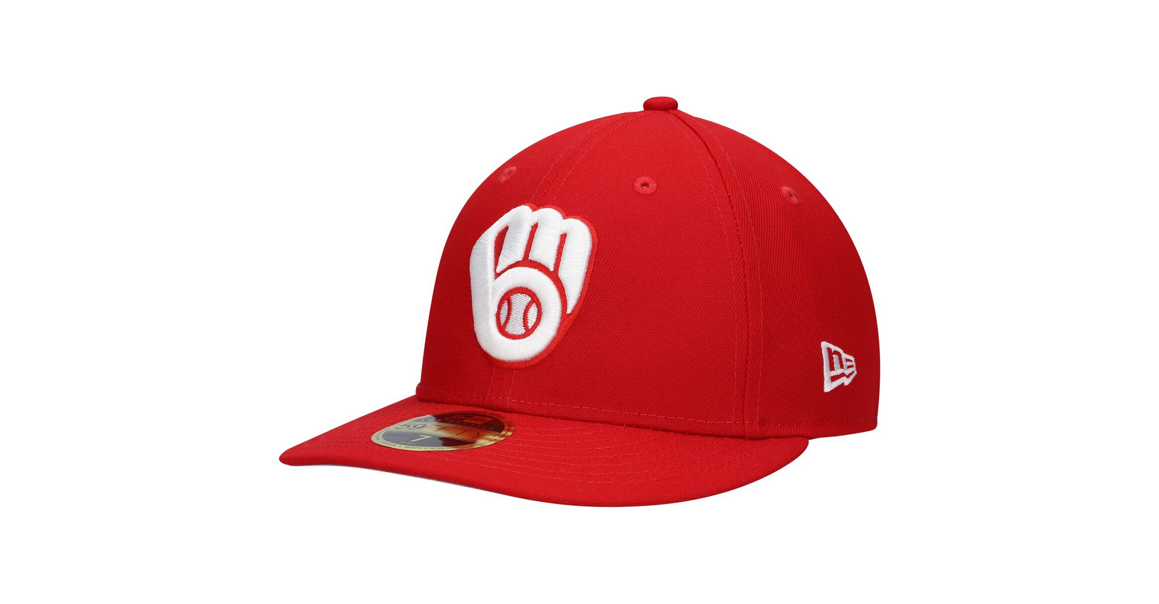 MLB Milwaukee Brewers Low 59FIFTY Fitted Hat