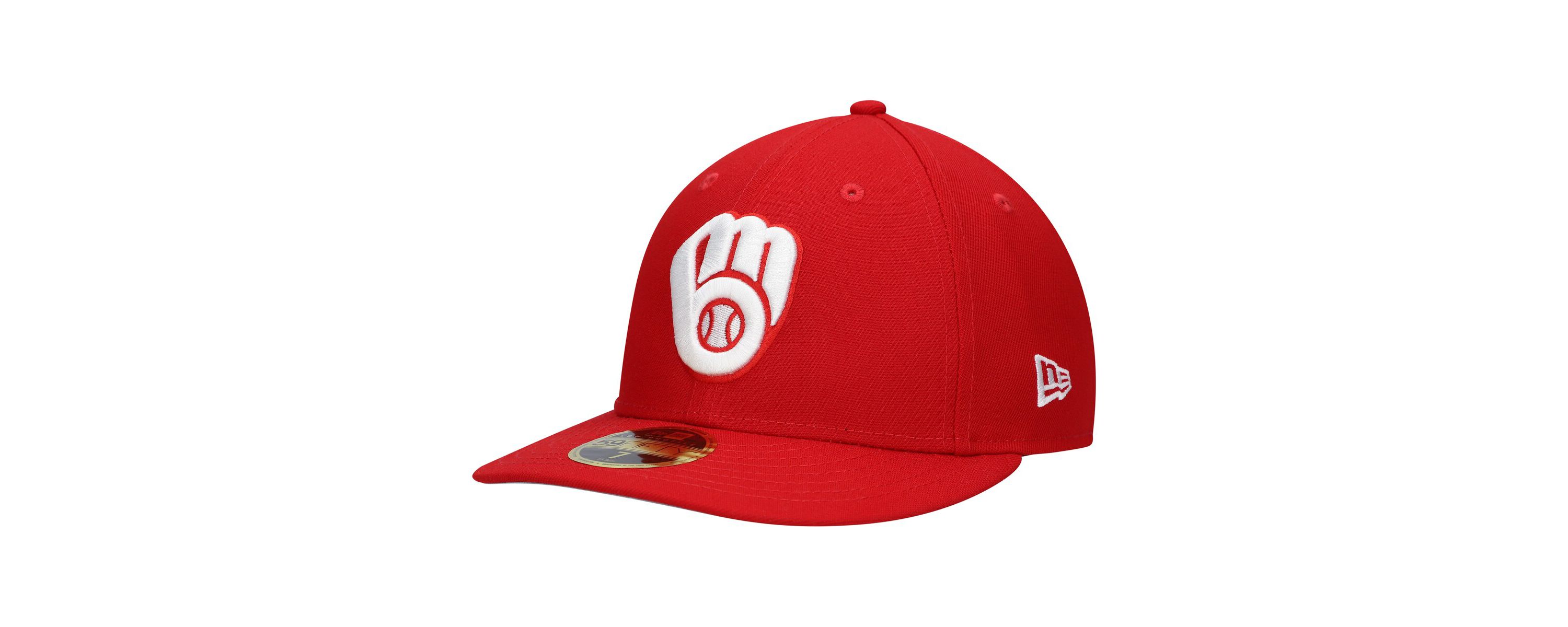 MLB Milwaukee Brewers Low 59FIFTY Fitted Hat