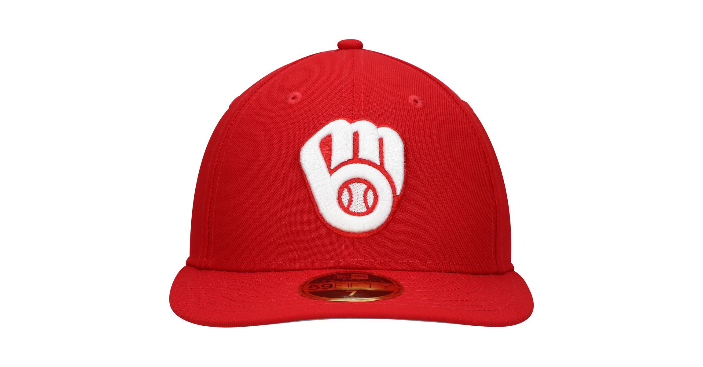 MLB Milwaukee Brewers Low 59FIFTY Fitted Hat