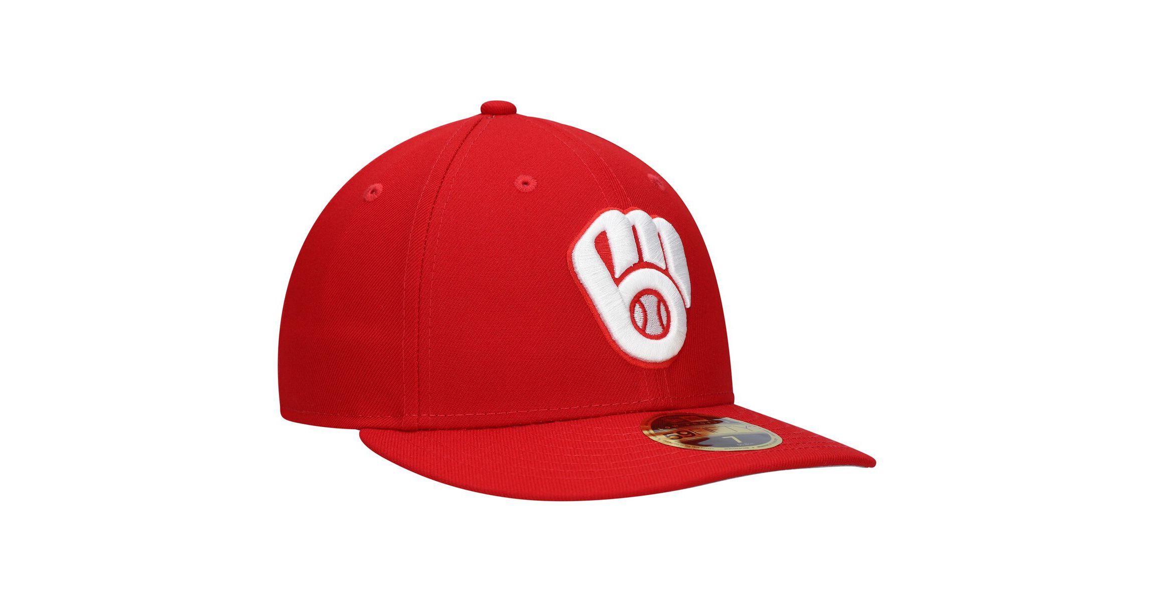 MLB Milwaukee Brewers Low 59FIFTY Fitted Hat