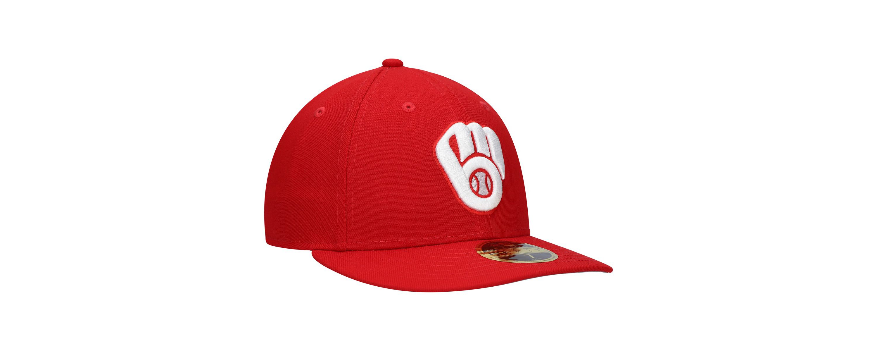 MLB Milwaukee Brewers Low 59FIFTY Fitted Hat