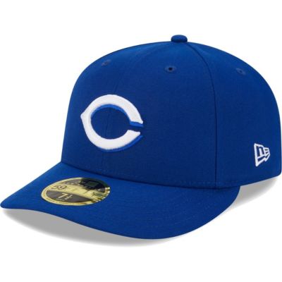 New Era Men's MLB Cincinnati Reds Logo Low 59FIFTY Fitted Hat