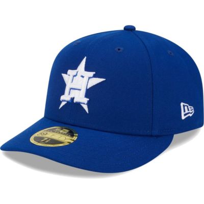 New Era Men's MLB Houston Astros Logo Low 59FIFTY Fitted Hat