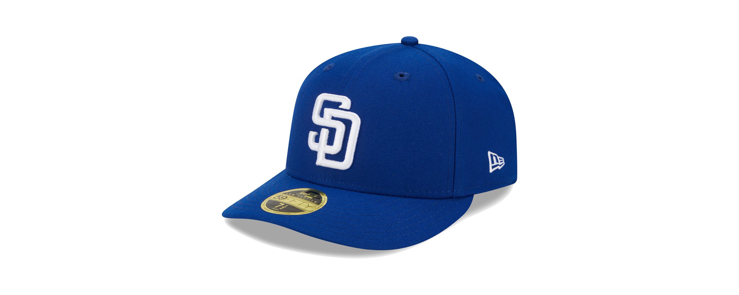 MLB San Diego Padres Logo Low 59FIFTY Fitted Hat