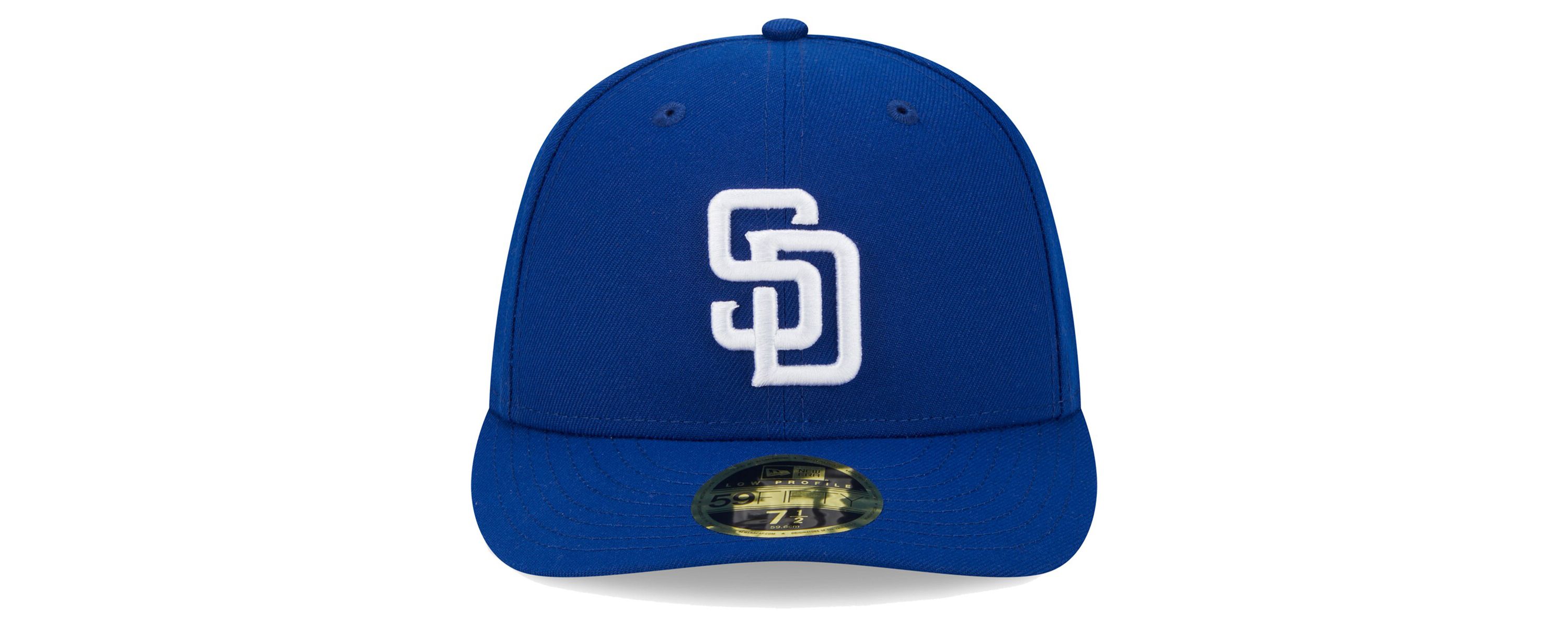 MLB San Diego Padres Logo Low 59FIFTY Fitted Hat