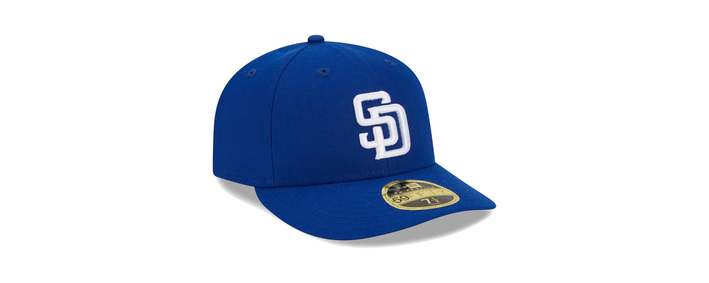 MLB San Diego Padres Logo Low 59FIFTY Fitted Hat