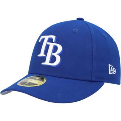 New Era Men's MLB Tampa Bay Rays Logo Low 59FIFTY Fitted Hat