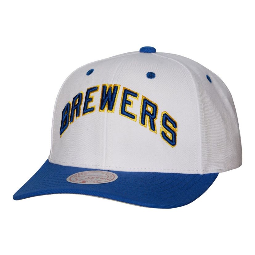 MLB Milwaukee Brewers Cooperstown Collection Pro Crown Snapback Hat