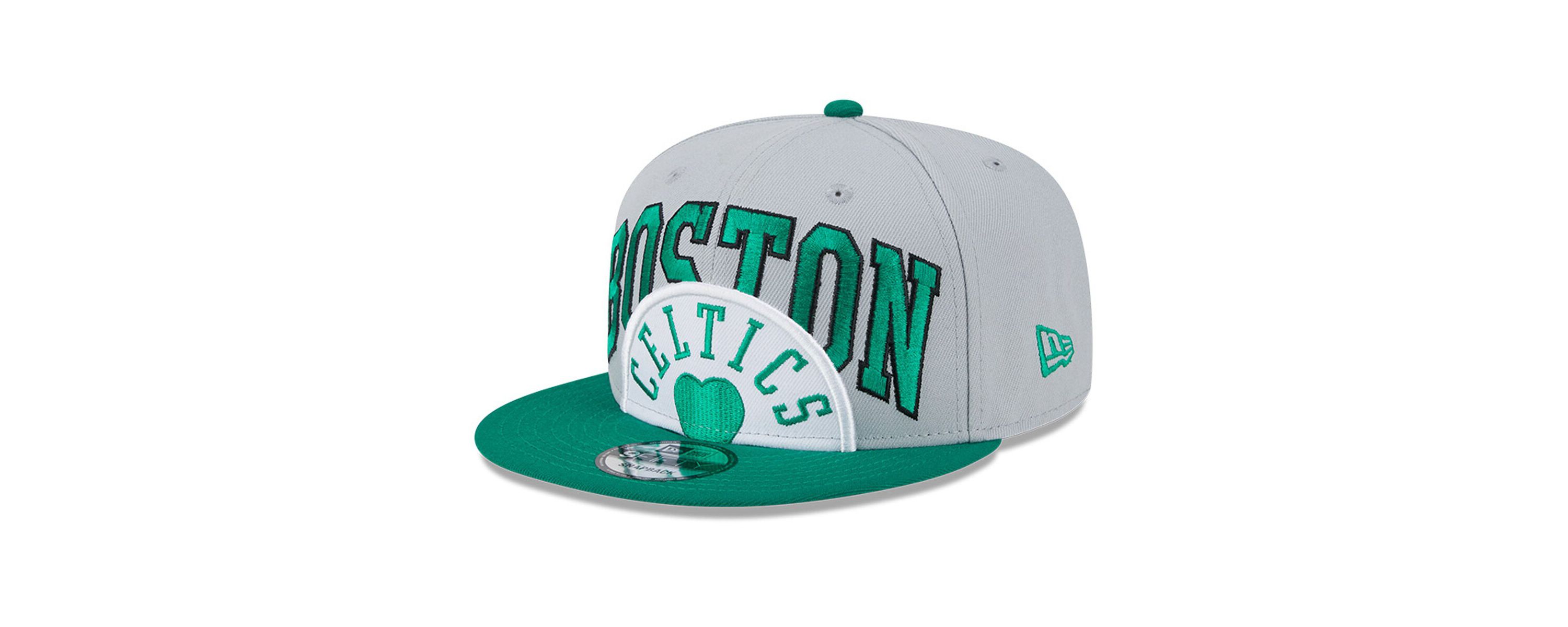 NBA Gray/Kelly Boston Celtics Tip-Off Two-Tone 9FIFTY Snapback Hat