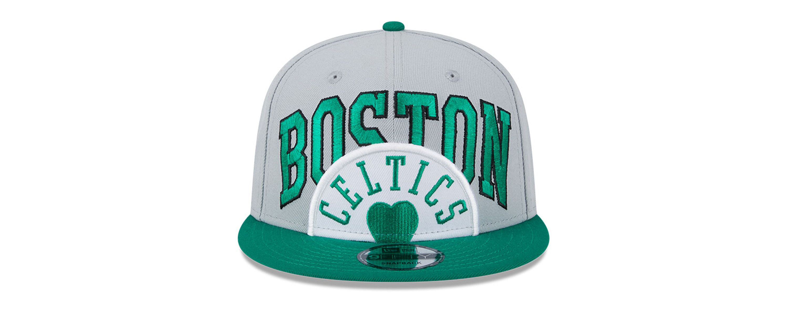 NBA Gray/Kelly Boston Celtics Tip-Off Two-Tone 9FIFTY Snapback Hat