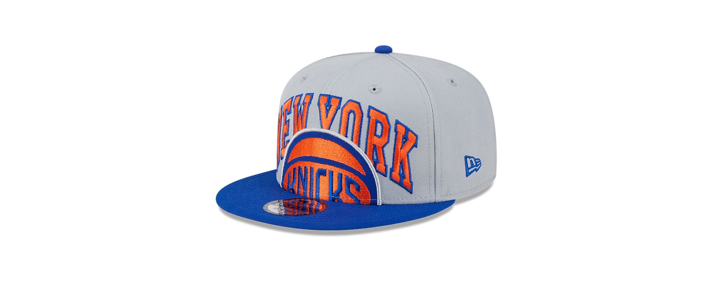 NBA Gray/Blue New York Knicks Tip-Off Two-Tone 9FIFTY Snapback Hat