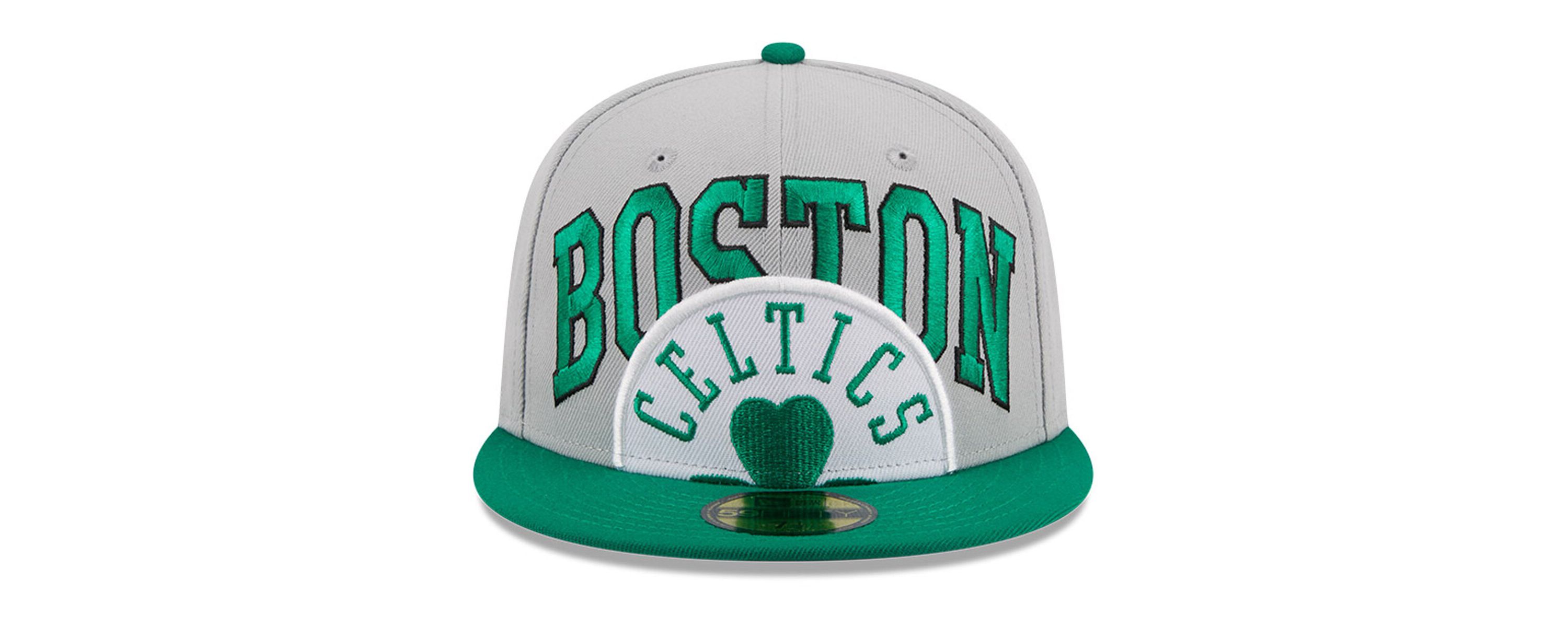 NBA Gray/Kelly Boston Celtics Tip-Off Two-Tone 59FIFTY Fitted Hat