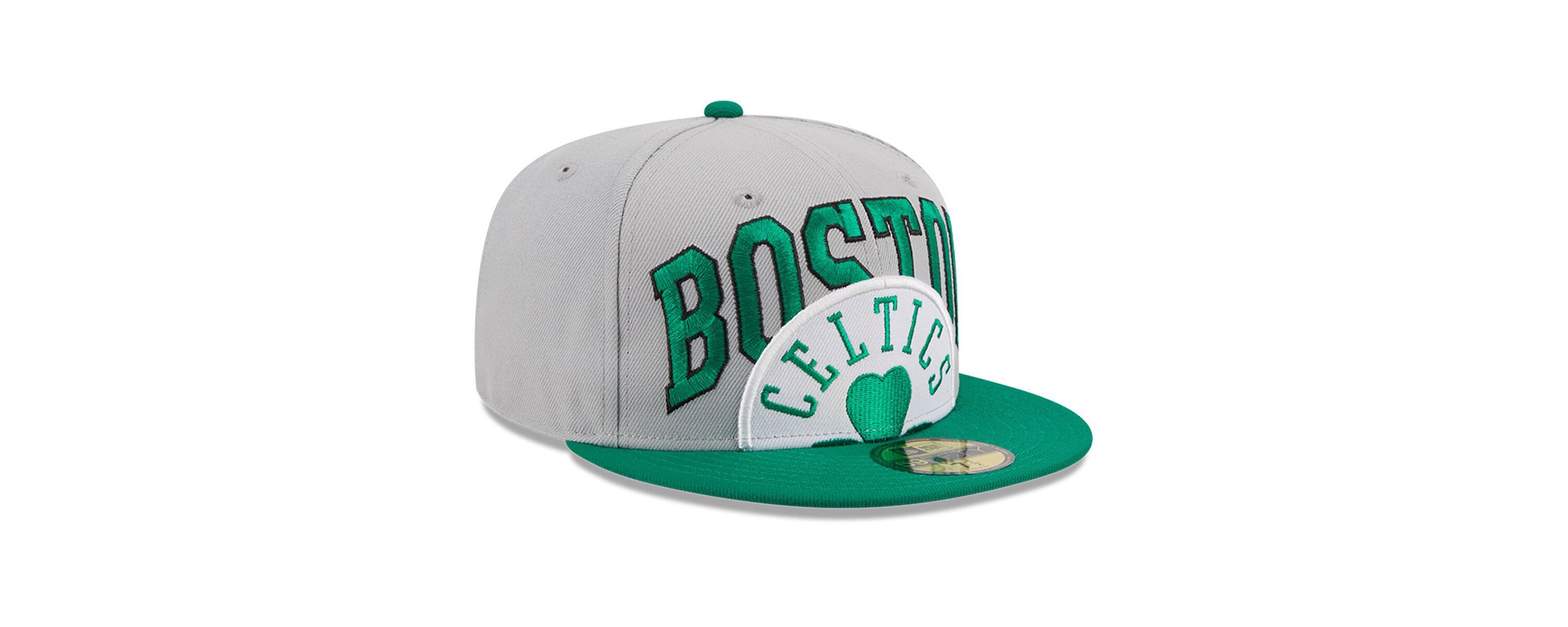 NBA Gray/Kelly Boston Celtics Tip-Off Two-Tone 59FIFTY Fitted Hat