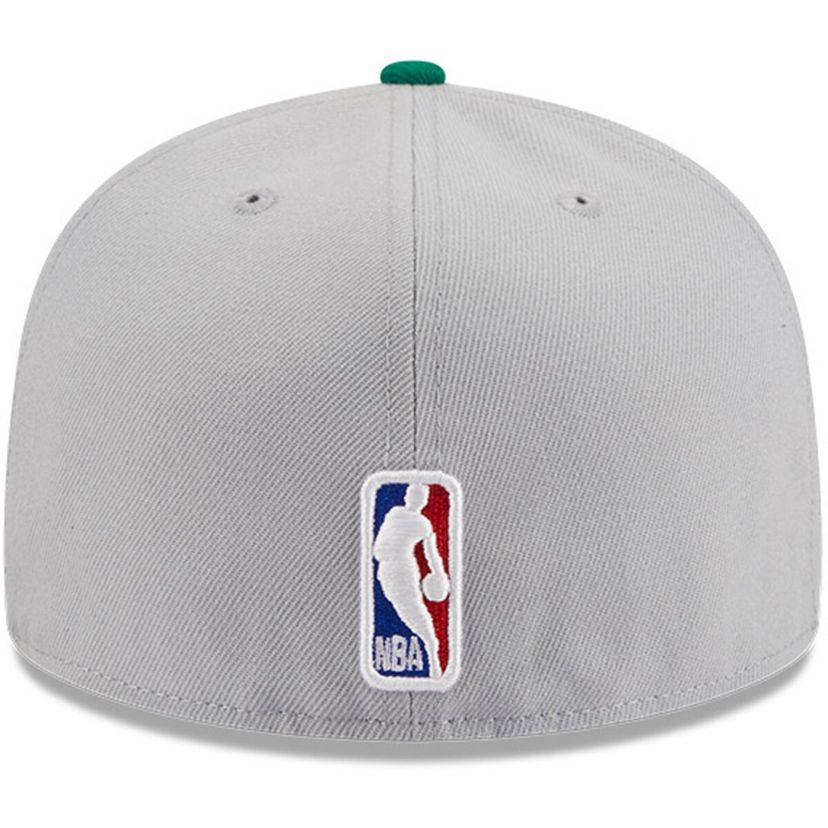 NBA Gray/Kelly Boston Celtics Tip-Off Two-Tone 59FIFTY Fitted Hat