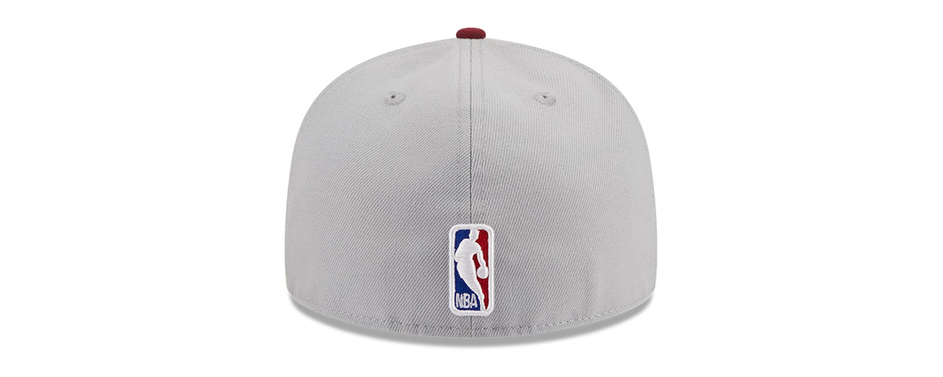 NBA Gray/Wine Cleveland Cavaliers Tip-Off Two-Tone 59FIFTY Fitted Hat