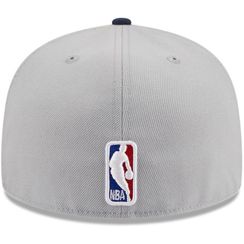 NBA Gray/Navy Denver Nuggets Tip-Off Two-Tone 59FIFTY Fitted Hat