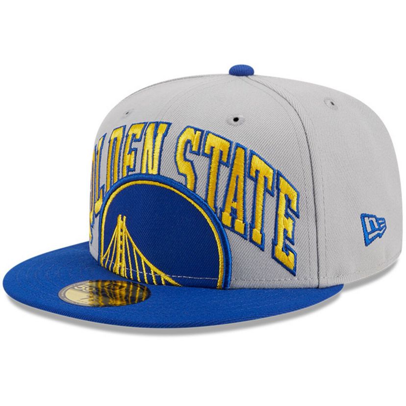 NBA Gray/Royal Golden State Warriors Tip-Off Two-Tone 59FIFTY Fitted Hat