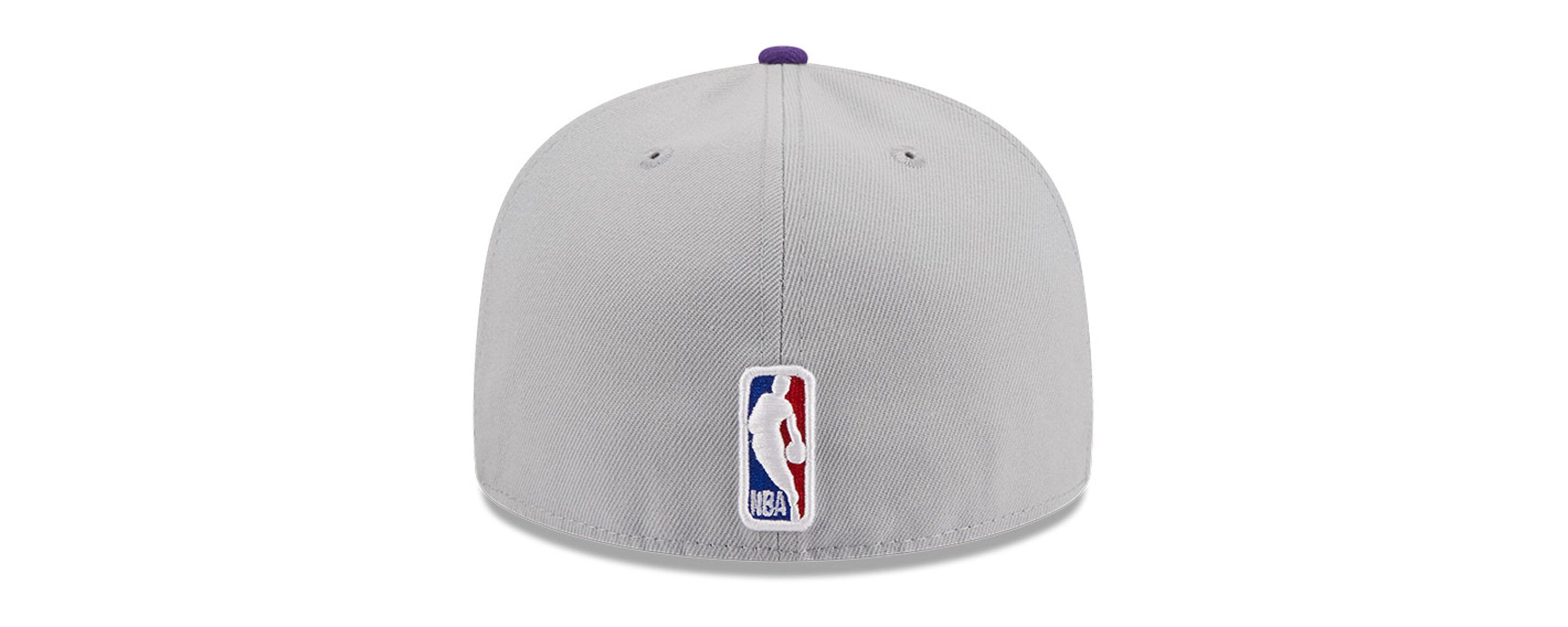 NBA Gray/Purple Los Angeles Lakers Tip-Off Two-Tone 59FIFTY Fitted Hat