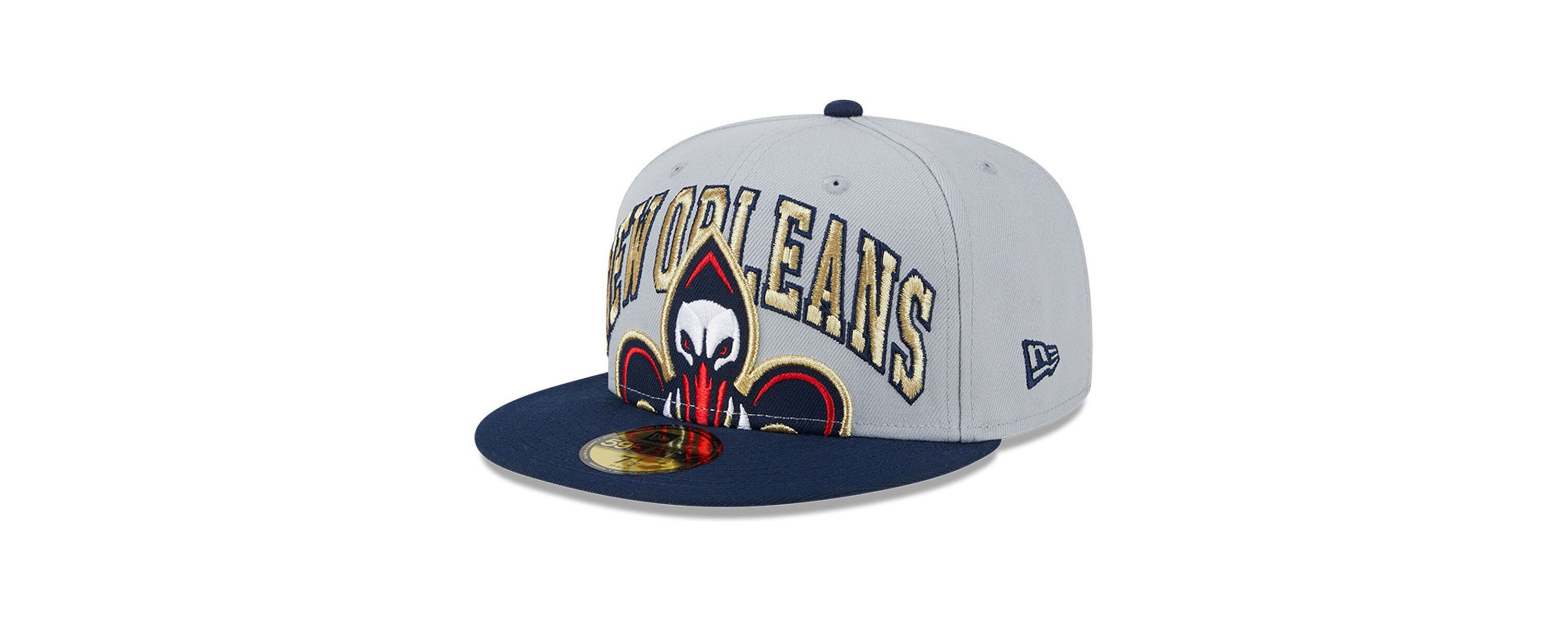 NBA Gray/Navy New Orleans Pelicans Tip-Off Two-Tone 59FIFTY Fitted Hat