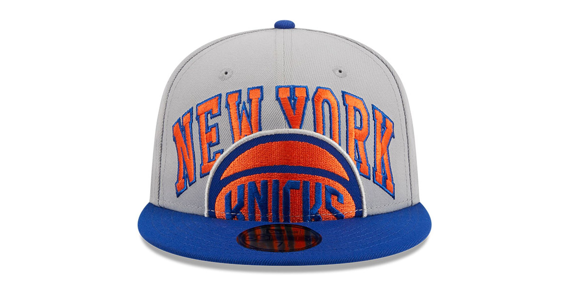 NBA Gray/Blue New York Knicks Tip-Off Two-Tone 59FIFTY Fitted Hat