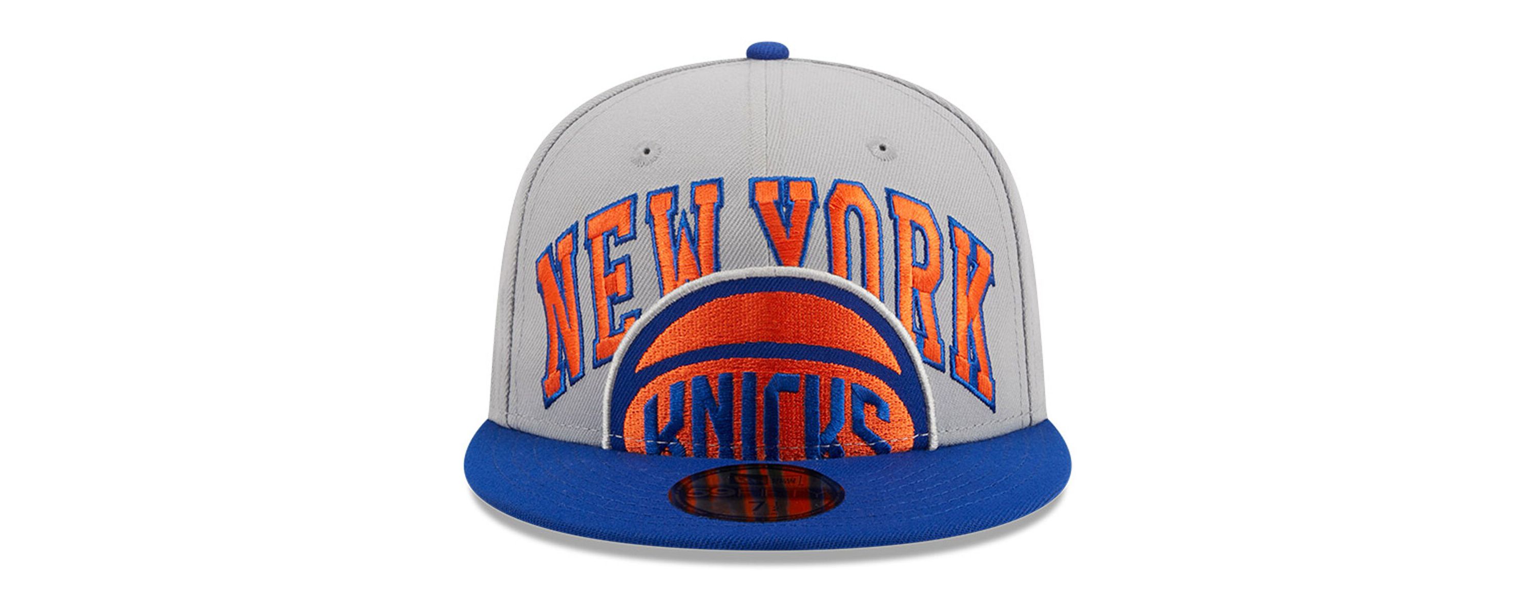 NBA Gray/Blue New York Knicks Tip-Off Two-Tone 59FIFTY Fitted Hat
