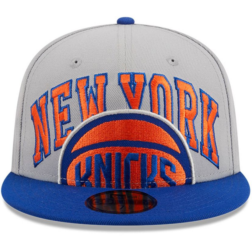 NBA Gray/Blue New York Knicks Tip-Off Two-Tone 59FIFTY Fitted Hat