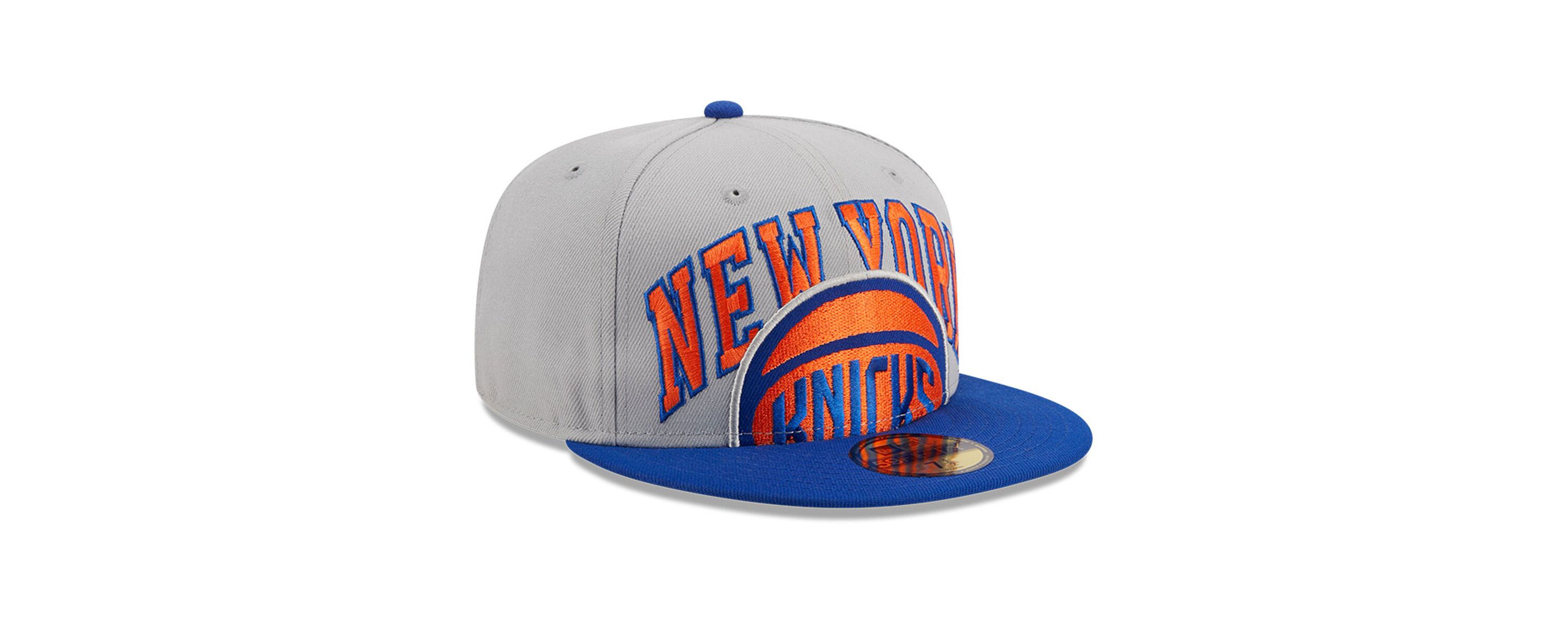 NBA Gray/Blue New York Knicks Tip-Off Two-Tone 59FIFTY Fitted Hat