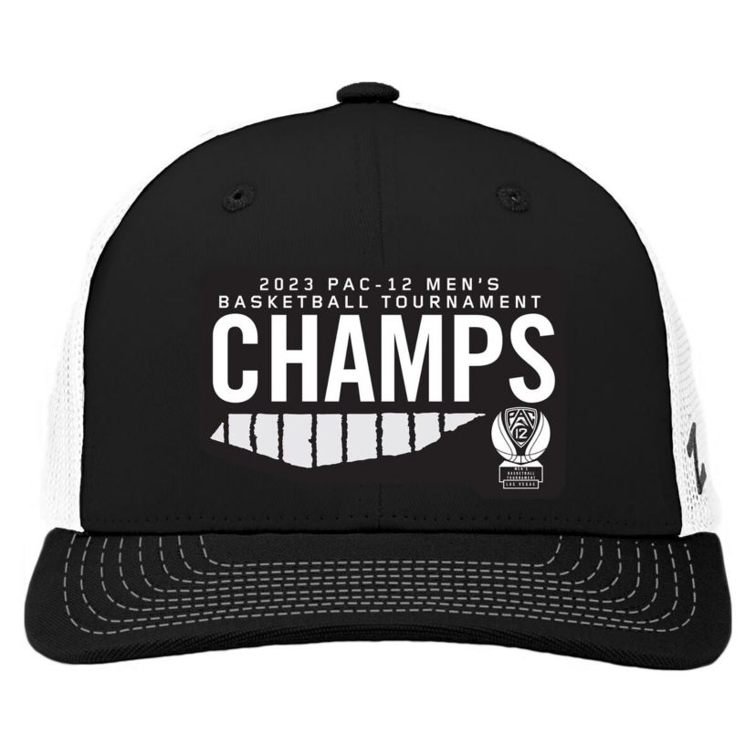 NCAA Arizona Wildcats 2023 PAC-12 Basketball Conference Tournament s Locker Room Adjustable Hat