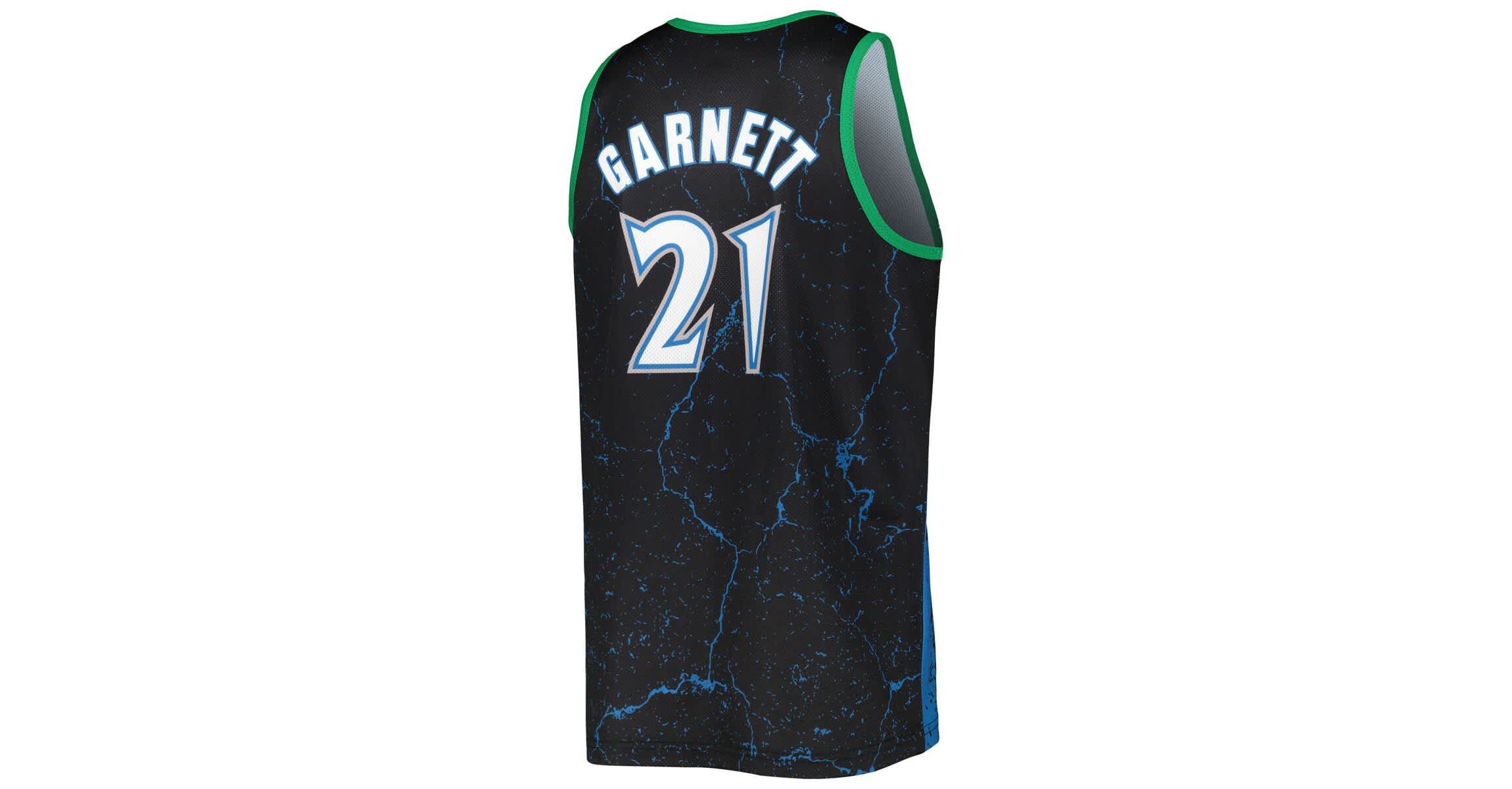 NBA Kevin Garnett Minnesota Timberwolves 2003-04 Hardwood Classics Player Burst Tank Top