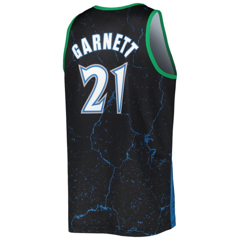 NBA Kevin Garnett Minnesota Timberwolves 2003-04 Hardwood Classics Player Burst Tank Top