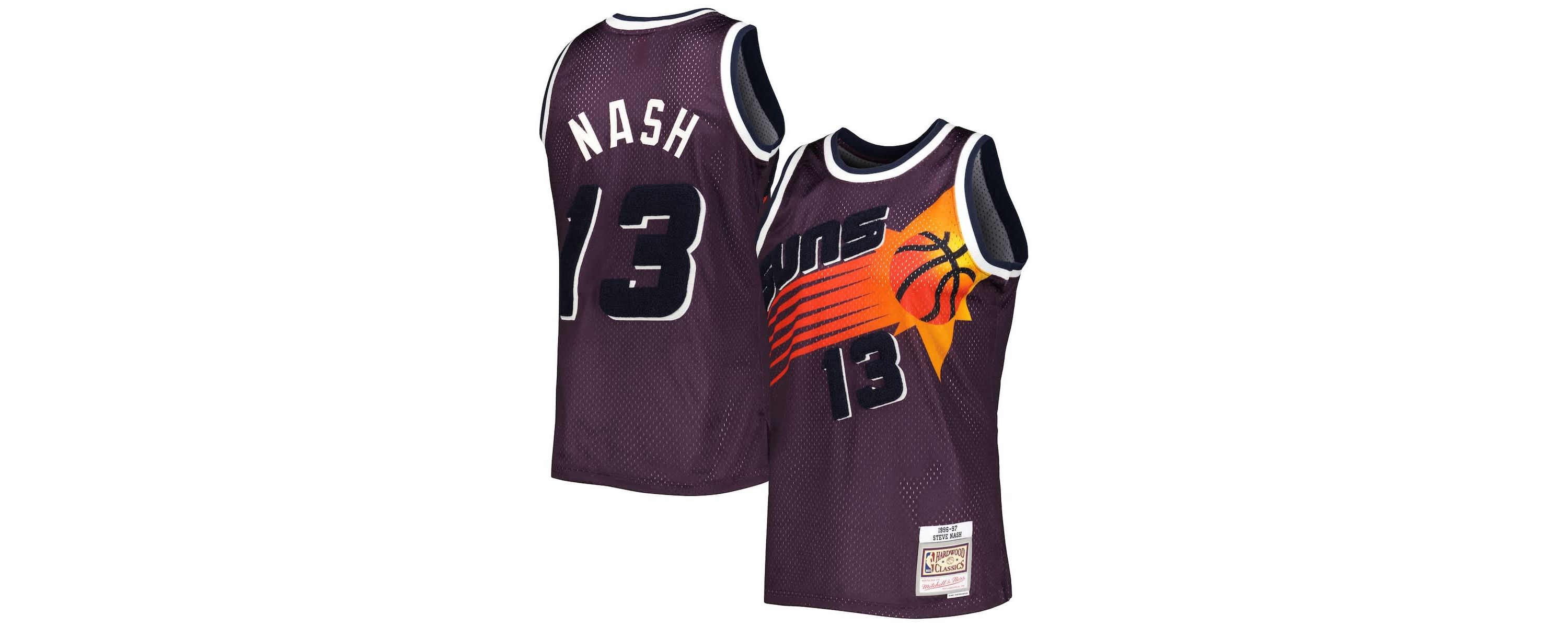 NBA Steve Nash Phoenix Suns 1996/97 Hardwood Classics Off-Court Swingman Jersey
