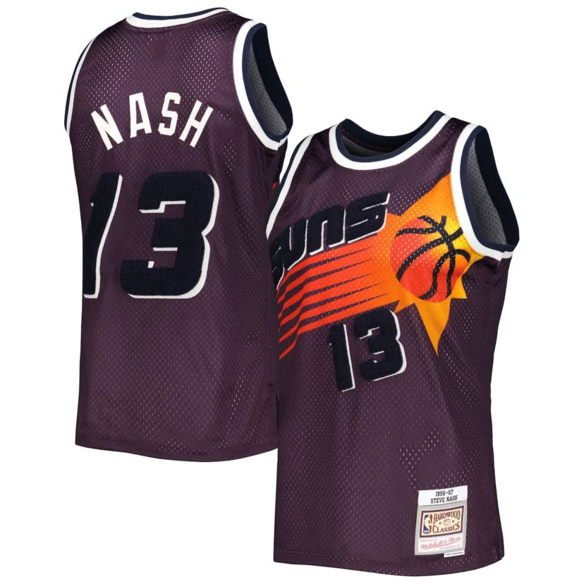 NBA Steve Nash Phoenix Suns 1996/97 Hardwood Classics Off-Court Swingman Jersey