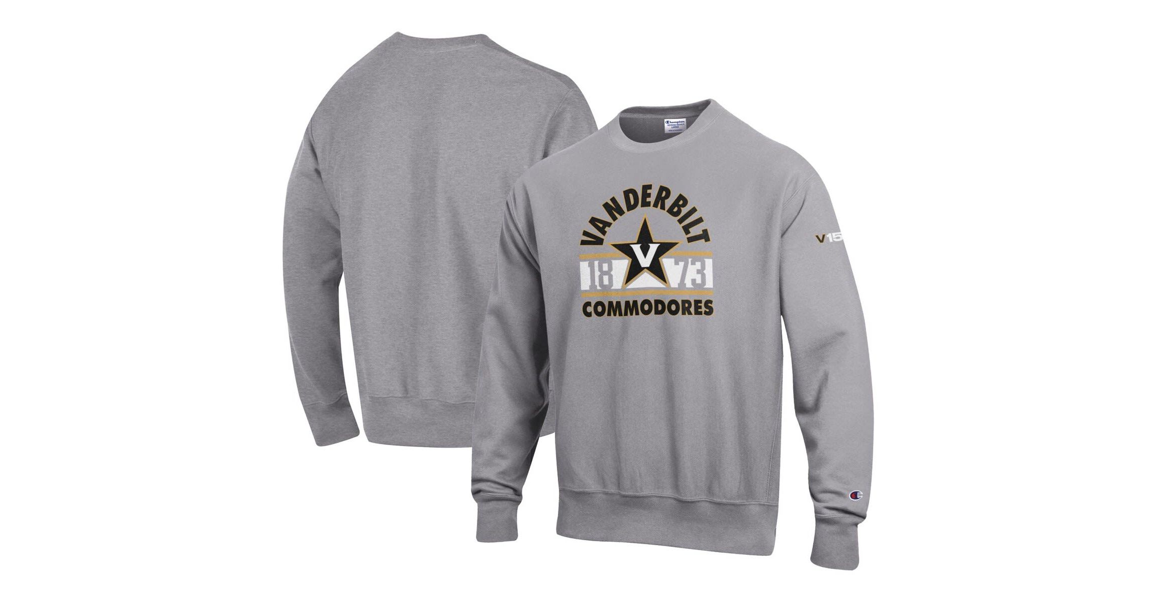 NCAA Vanderbilt Commodores 150th Anniversary Reverse Weave Pullover Sweatshirt