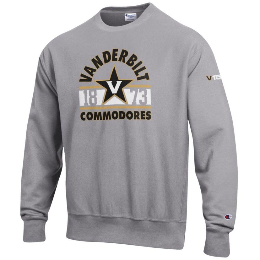 NCAA Vanderbilt Commodores 150th Anniversary Reverse Weave Pullover Sweatshirt