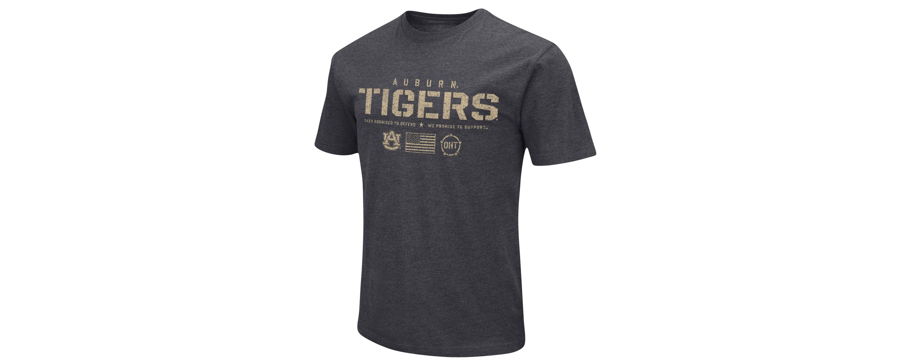 NCAA Auburn Tigers Big & Tall OHT Military Appreciation Playbook T-Shirt