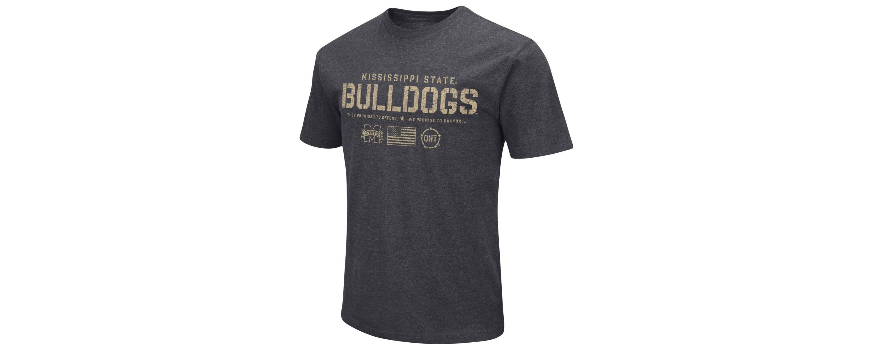 NCAA Mississippi State Bulldogs Big & Tall OHT Military Appreciation Playbook T-Shirt